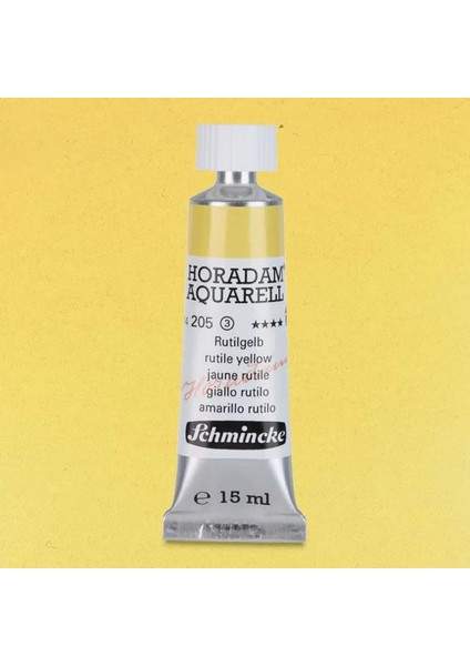 Horadam Aquarell Tube 15ML Seri 3 Rutile Yellow 205