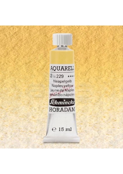 Horadam Aquarell Tube 15ML Seri 2 Naples Yellow 229