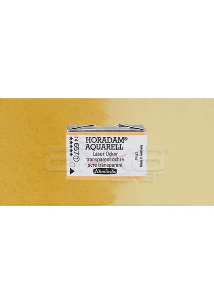 Horadam Aquarell 1/1 Tablet 657 Transparent Ochre Seri 1