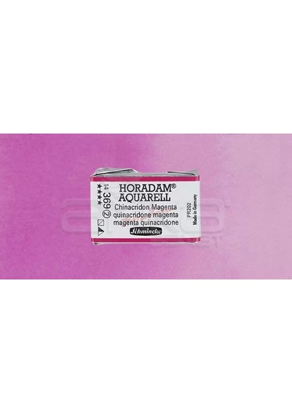 Horadam Aquarell 1/1 Tablet 369 Quinacridone Magenta Seri 2