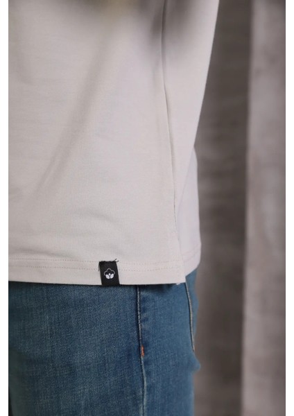 Erkek Slim Fit Pamuklu Yumuşak Doku Nefes Alan Kumaş Yakalı Tişört indirimleri