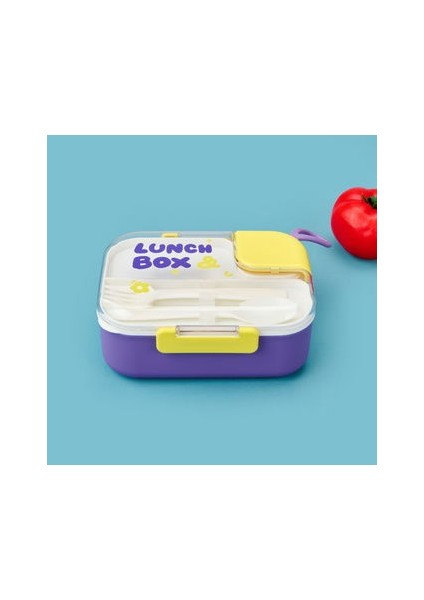 Lunch Box Yemek Kabı - Beyaz / Sarı - 1,1 Lt fiyatları