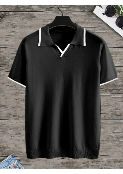 Erkek Uzun Kollu Yakalı Triko Bluz fiyatları