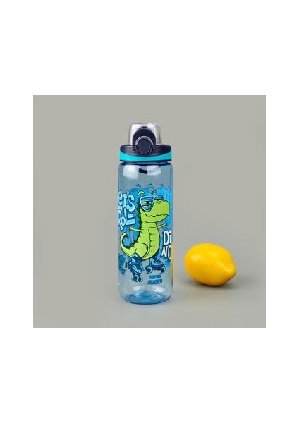 Trego Yeşil Dino Kilitli Tritan Matara - Renkli - 630 ml fiyatları