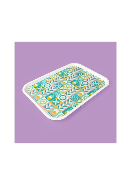 Kitchen Colorful Tepsi - Renkli - 42X30 cm modelleri