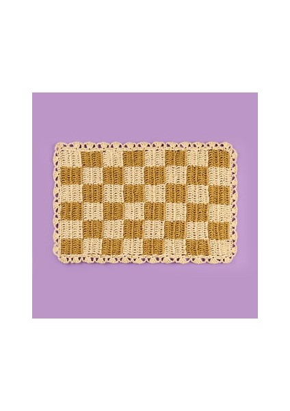 Soft Dama Supla - Bej / Kahverengi - 30X45 cm