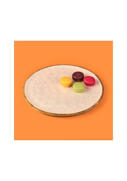 Houseware Fildişi Servis Tabağı - Bej - 30 cm fiyatları