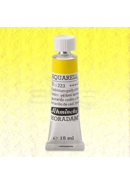 Horadam Aquarell Tube 15ML Seri 3 Cadmium Yellow Lemon 223