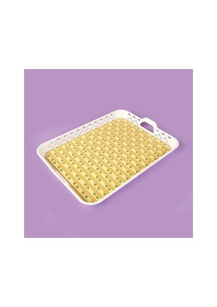 Kitchen Botanik Tepsi - Renkli - 41X31 cm modelleri