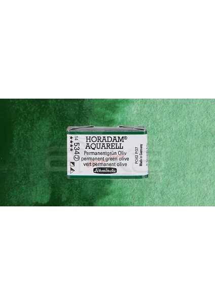 Horadam Aquarell 1/1 Tablet 534 Permanent Green Olive Seri 2