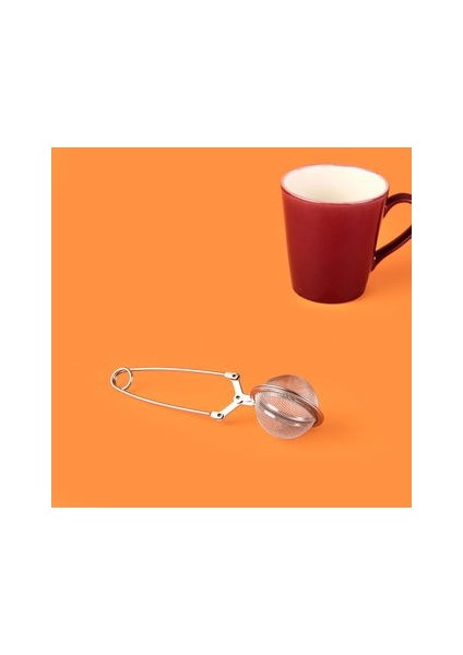 Houseware Paslanmaz Çelik Çay Süzgeci - Gri - 16 cm fiyatları