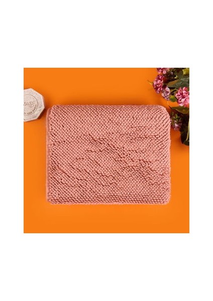 Soft Carrie Ayak Havlusu - Kahverengi - 50X80 cm