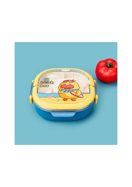 Figürlü Yemek Kabı - Mavi / Sarı - 700 ml fiyatları