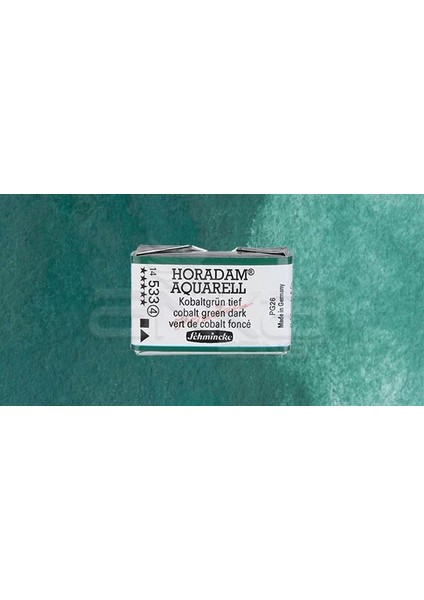 Horadam Aquarell 1/1 Tablet 533 Cobalt Green Dark Seri 4