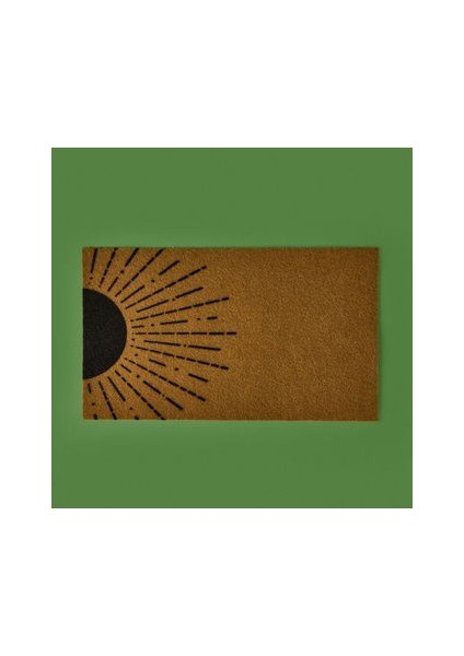 Güneş Halfsun Kapı Paspası - Bej / Siyah - 35X60 cm fiyatları