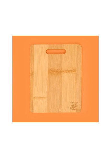 Plank Küçük Kesme ve Steak Tahtası - Açık Kahverengi