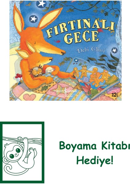 Fırtınalı Gece + Boyama Kitabı