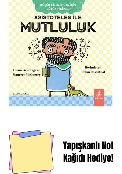 Aristoteles ile Mutluluk + Yapışkanlı Not Kağıdı