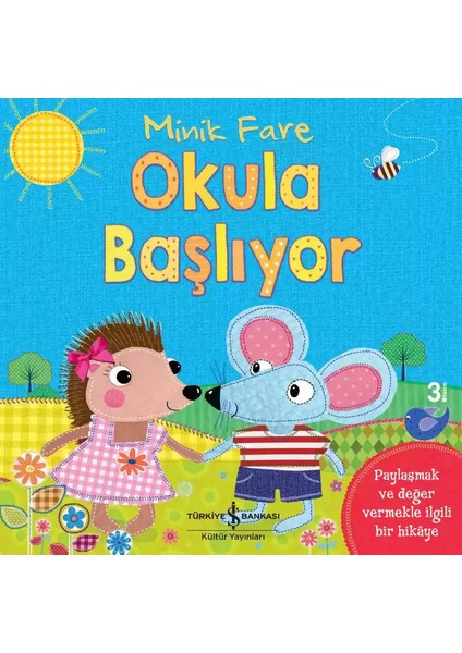 Minik Fare Okula Başlıyor + Boyama Kitabı fiyatları