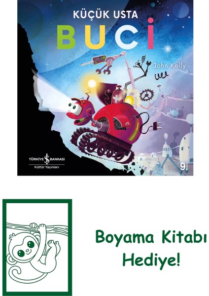 Küçük Usta Buci + Boyama Kitabı