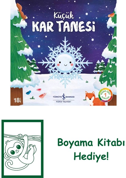 Küçük Kar Tanesi – Doğanın Eşsiz Hikâyeleri 1 + Boyama Kitabı