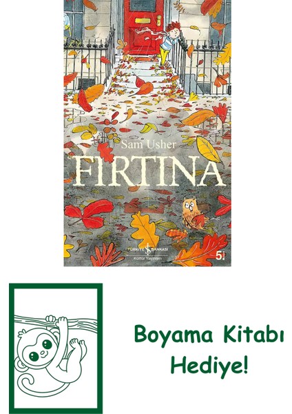 Fırtına + Boyama Kitabı
