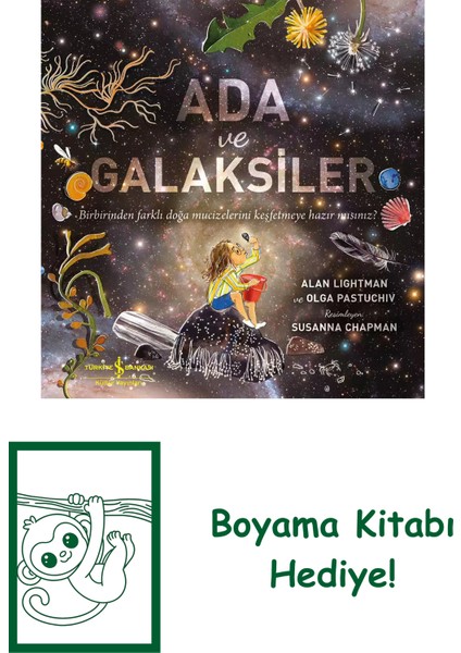 Ada ve Galaksiler + Boyama Kitabı