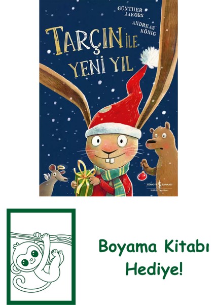 Tarçın ile Yeni Yıl + Boyama Kitabı