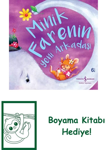 Minik Farenin Yeni Arkadaşı + Boyama Kitabı