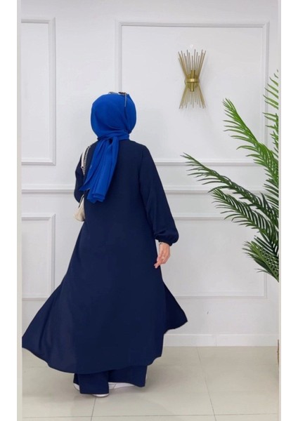 Tesettür Elbise Bilek Boy Uzun Elbise Pantalon Takımı Tesettür Takım fırsatları