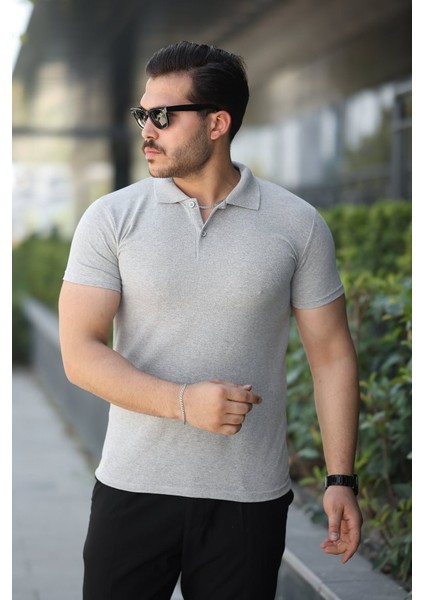 Erkek Kısa Kollu Yakalı Tişört fırsatları