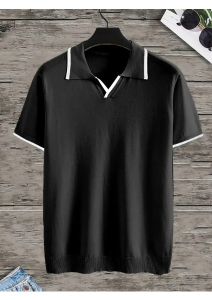 Erkek Uzun Kollu Yakalı Triko Bluz fırsatları