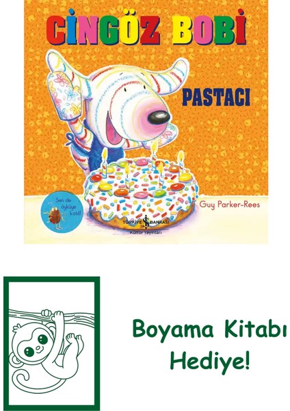Cingöz Bobi Pastacı + Boyama Kitabı