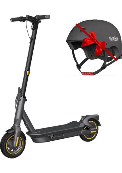 Ninebot Kickscooter Max G2 900 W Elektrikli Scooter+Orj. Segway Kask Hediye