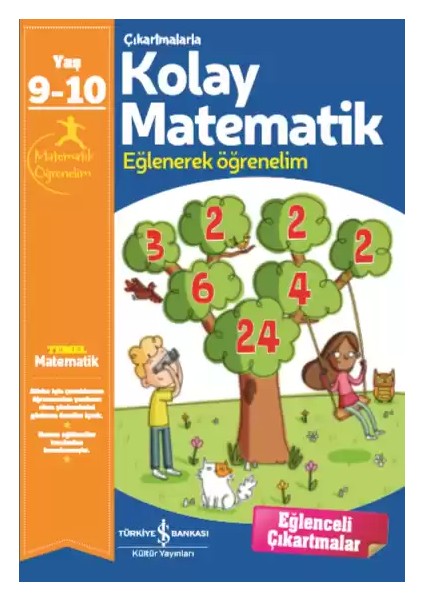 Çıkartmalarla Kolay Matematik 9-10 Yaş + Boyama Kitabı fiyatları