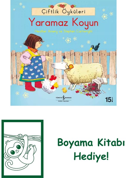 Çiftlik Öyküleri – Yaramaz Koyun + Boyama Kitabı