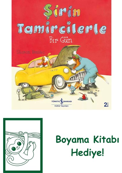 Şirin Tamircilerle Bir Gün + Boyama Kitabı