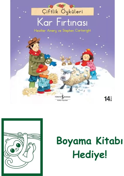 Çiftlik Öyküleri – Kar Fırtınası + Boyama Kitabı