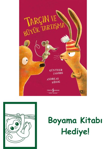 Tarçın ve Büyük Tartışma + Boyama Kitabı