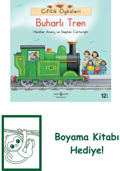 Çiftlik Öyküleri – Buharlı Tren + Boyama Kitabı