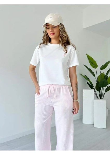 Kadın Modal Kumaş Su Yolu Ikili Takım modelleri