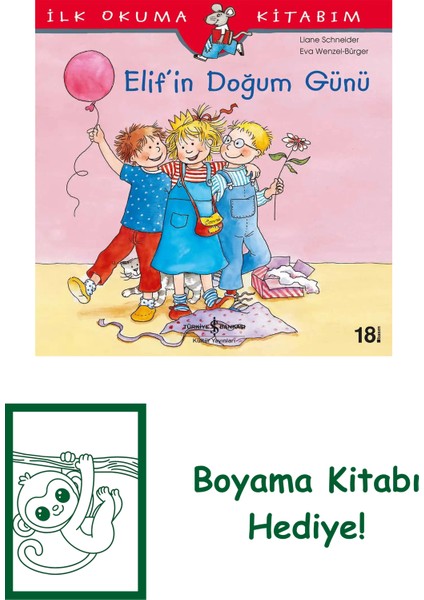 Elif’in Doğum Günü + Boyama Kitabı