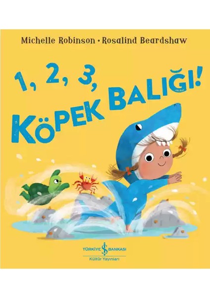 1, 2, 3, Köpek Balığı! + Boyama Kitabı fiyatları
