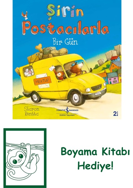Şirin Postacılarla Bir Gün + Boyama Kitabı