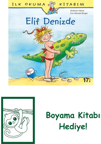 Elif Denizde + Boyama Kitabı