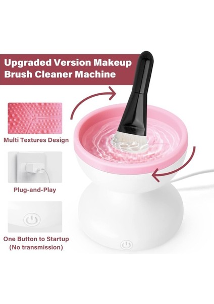 Elektrikli Makyaj Fırçası Temizleyici modelleri