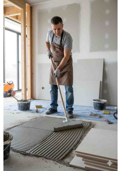 Fayans Işleri Için Harç Yayıcı Tırmık - Dişli Mala modelleri