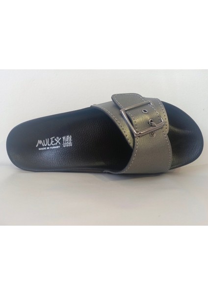 Yumuşak Taban Tek Toka Günlük Terlik Gri modelleri