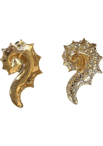 Taş Işlemeli Salyangoz Küpe fiyatları