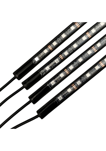 Rgb LED Neon Undercar Glow 12V Araç Altı Şasi Dekoratif Aydınlatma Kiti App + Kumanda Kontrollü indirimleri